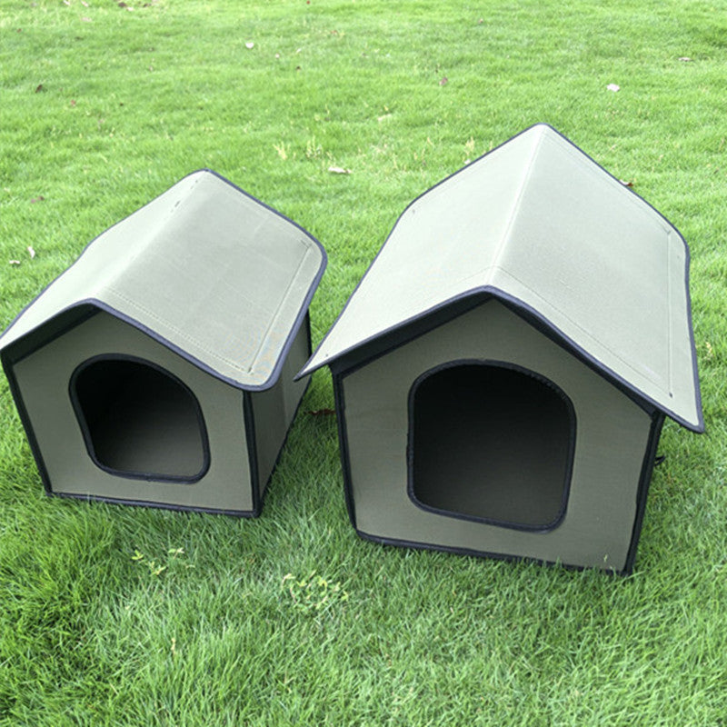 Pet House - Outdoor Water & Weather Proof Dog Kennel/Cat House Foldable