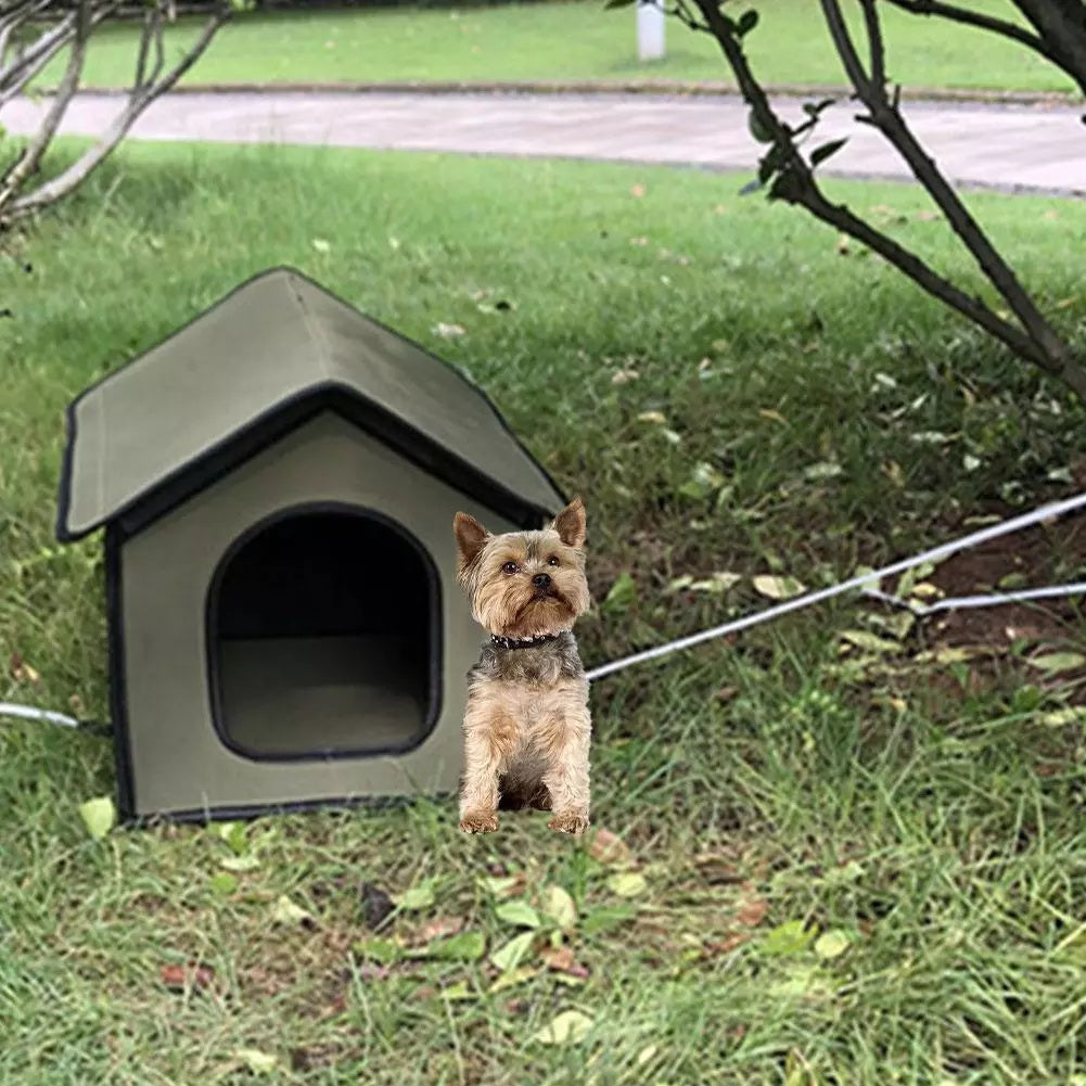 Pet House - Outdoor Water & Weather Proof Dog Kennel/Cat House Foldable