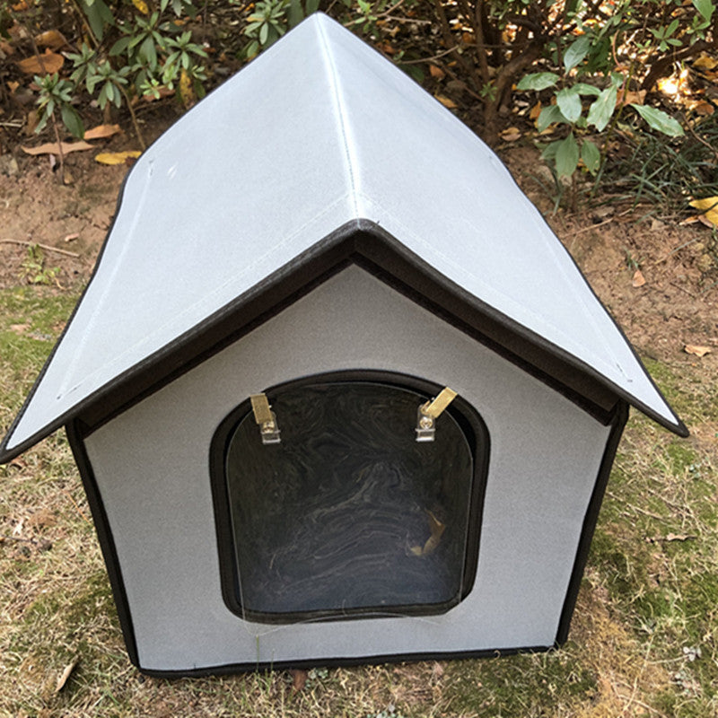 Pet House - Outdoor Water & Weather Proof Dog Kennel/Cat House Foldable