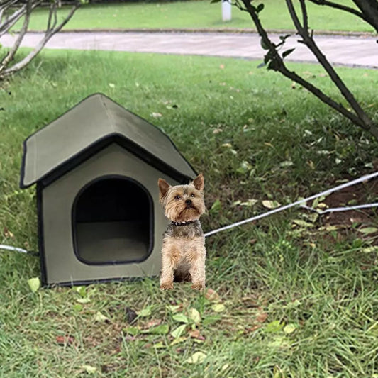Pet House - Outdoor Water & Weather Proof Dog Kennel/Cat House Foldable